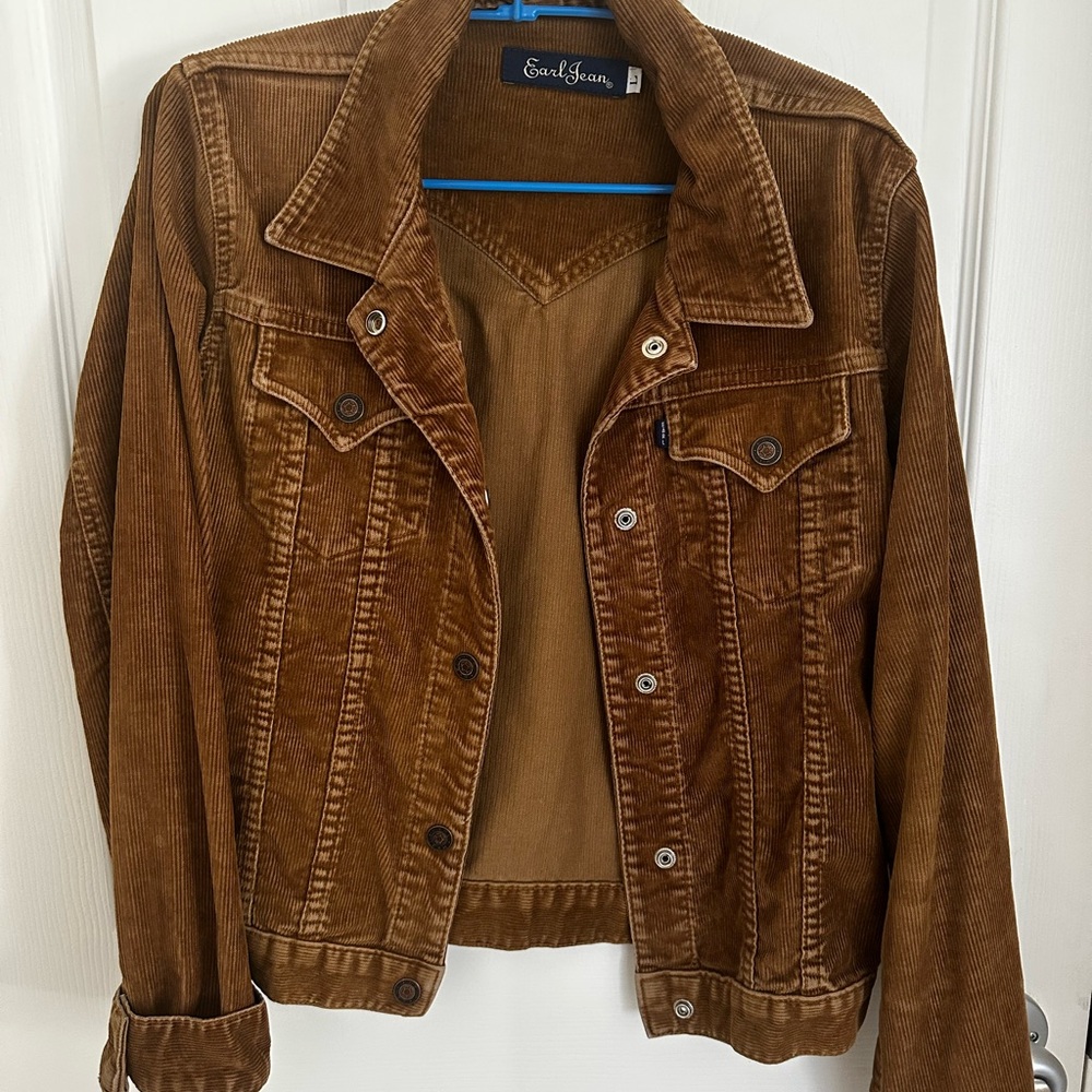 Earl Jeans Brown Jean Jacket
